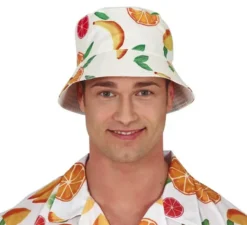 Cappello hawaiano alla frutta per adulti