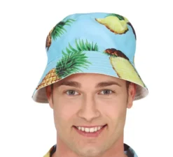 Cappello hawaiano con ananas per adulti