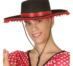 Cappello in cordobes con nappine