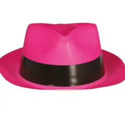 Cappello in plastica da gangster colori assortiti