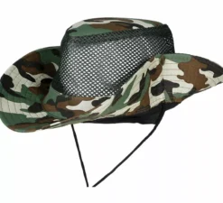 Cappello militare per adulti con rete