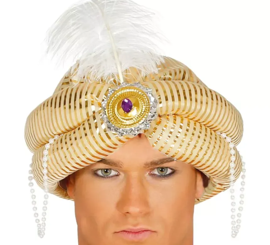 Cappello o turbante di maharajah o pagina reale