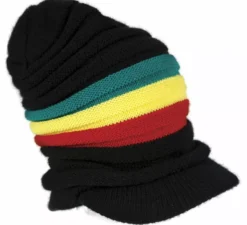 Cappello Rasta per adulti con visiera