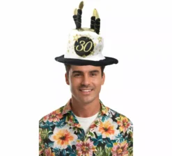 Cappello Vele Bianco e Nero 30 Anni