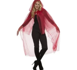 Cappotto di tulle rosso