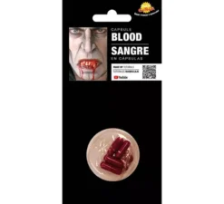 Capsule di sangue per Halloween