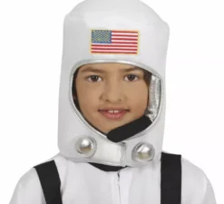 Casco da astronauta in tessuto per bambini