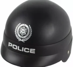 Casco da polizia in plastica da 24 cm per bambini