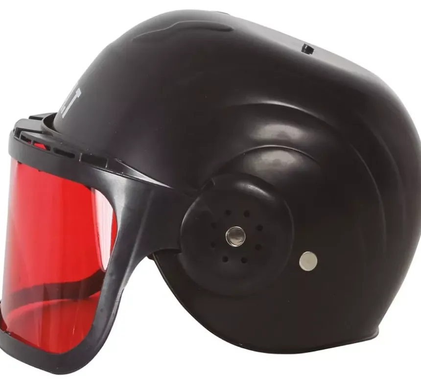 Casco della polizia dello swat del bambino