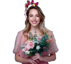 Cerchietto a farfalla