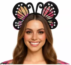 Cerchietto a forma di farfalla in colori assortiti