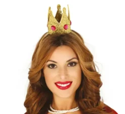 Cerchietto con corona d'oro