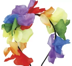 Cerchietto con fiori multicolori