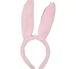 Cerchietto coniglietto rosa