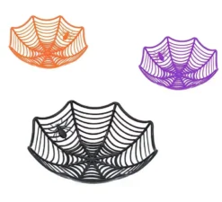 Cestino Ragnatela di Halloween in vari colori