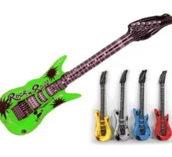 Chitarra Rock Gonfiabile da 90 cm in colori assortiti