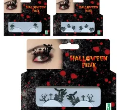 Ciglia di halloween in 3 modelli assortiti
