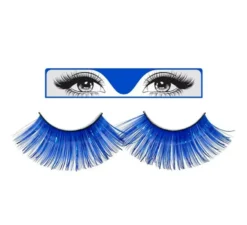 Ciglia lunghe blu