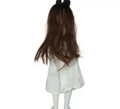 Ciondolo a forma di bambina con peluche da 30 cm