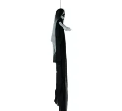 Ciondolo Bambina Occhi Neri con Luce e Suono 130 cm
