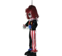 Ciondolo da clown horror da 40 cm