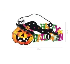 Ciondolo Happy Halloween 44x22 cm