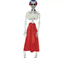 Ciondolo scheletro Catrina da 40 cm