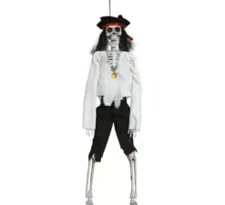 Ciondolo scheletro pirata 45 cm