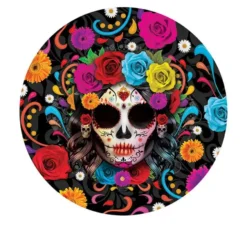 Ciotola Catrina in plastica colorata da 32 cm
