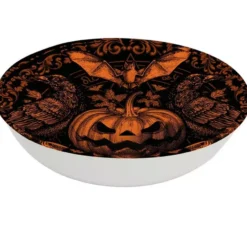 Ciotola di zucca gotica in plastica 32 cm