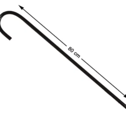 Classica canna nera 80 cm