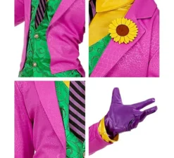 Classico costume da clown che ride per uomo