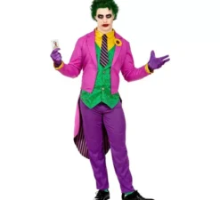 Classico costume da clown che ride per uomo