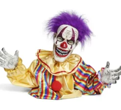 Clown animato con luci, suoni e movimento 45x40x55