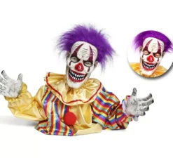 Clown animato con luci, suoni e movimento 45x40x55