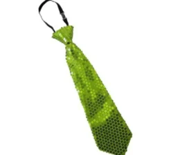 31 cm Cravatta con paillettes in vari colori