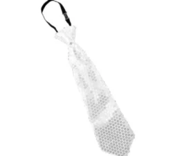 31 cm Cravatta con paillettes in vari colori