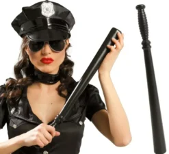 51 cm , manganello della polizia .