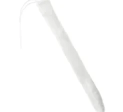 Coda animale bianca 43 cm