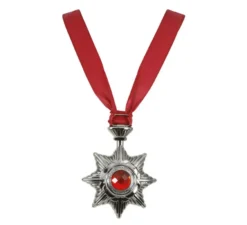 Collana con medaglione da vampiro 9x7 cm