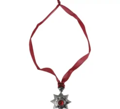 Collana con medaglione da vampiro 9x7 cm