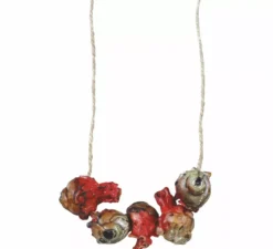 Collana con occhi sanguinanti