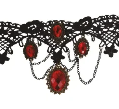 Collana con rubini