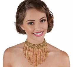 Collana di perline di dimensioni 15x16 cm in vari colori