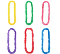 Collana Hawaii in plastica in colori assortiti