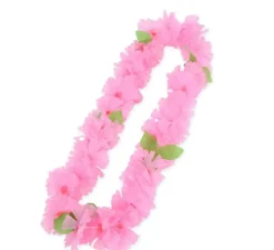 Collana Hawaii rosa da 55 cm