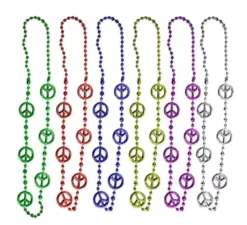 Collana Hippie da 38 cm colori assortiti
