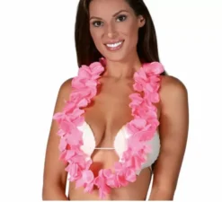 Collana neon hawaiana in colori assortiti