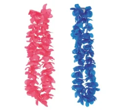 Collana neon hawaiana in colori assortiti