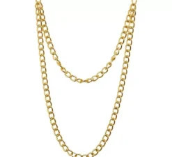 Collana Rapper in oro da 120 cm